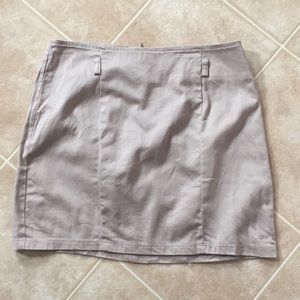 Forever 21 tan skirt